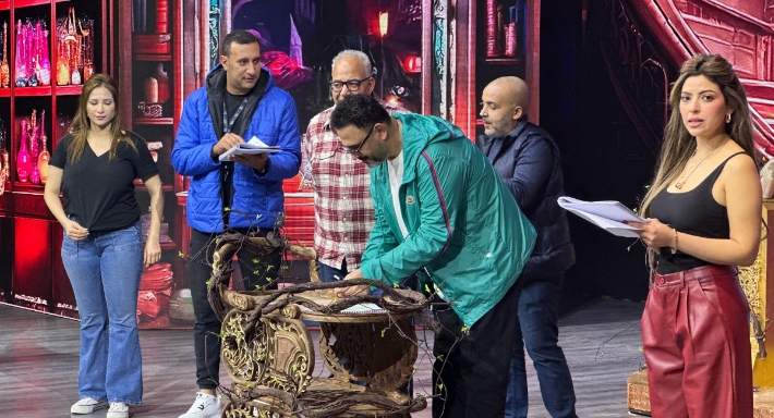 كواليس مسرحية (ألف تيتة وتيتة)