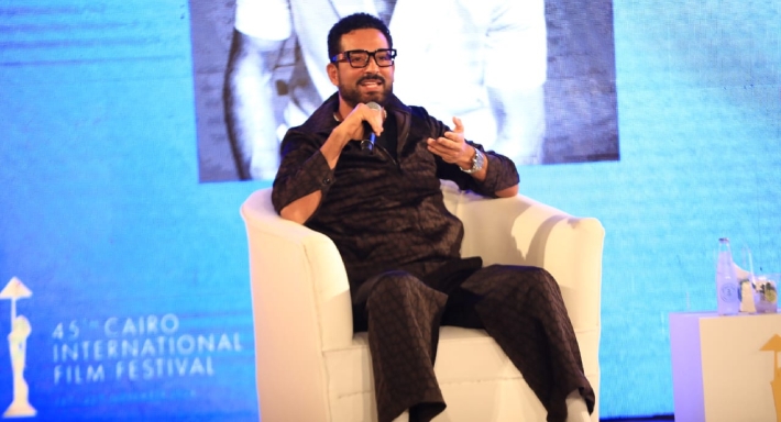 ندوة عمرو سعد بمهرجان القاهرة السينمائي