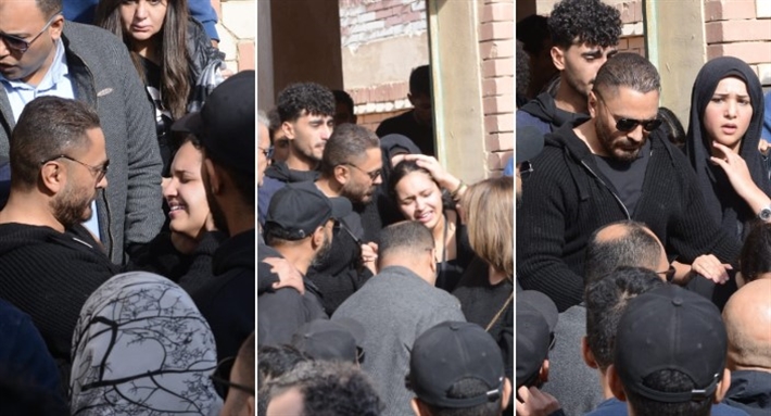 تامر حسني وابنة محمد رحيم