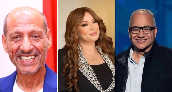 بيومي فؤاد وانتصار ورشدي الشامي