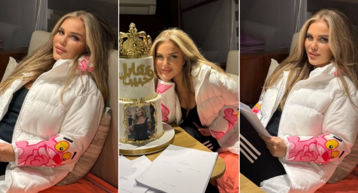 نيكول سابا في كواليس وتقابل حبيب