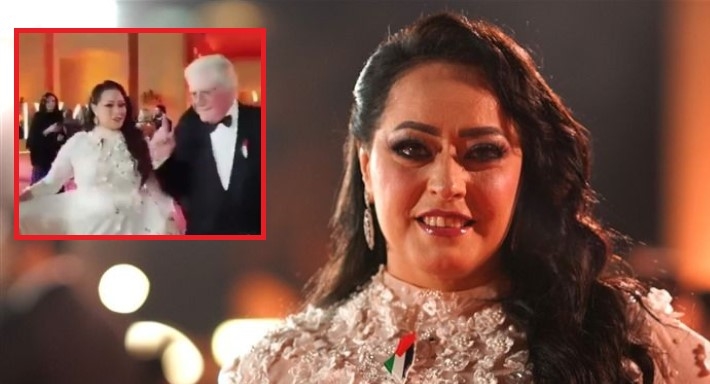 هند عاكف وحسين فهمي