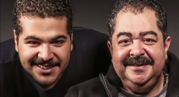 طارق عبد العزيز وابنه معتصم