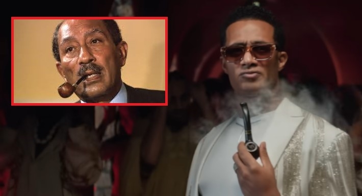 محمد رمضان وأنور السادات