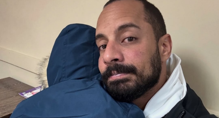 عمرو وهبة وابنه