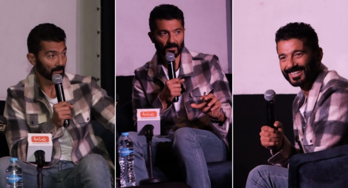 ندوة خالد النبوي في مهرجان القاهرة الدولي للفيلم القصير 