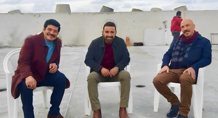 أحمد السقا وطارق لطفي وباسم سمرة