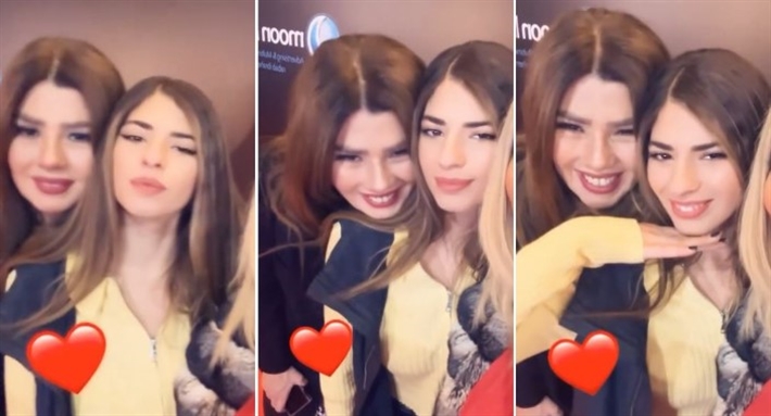 رانيا فريد شوقي وابنتها ملك