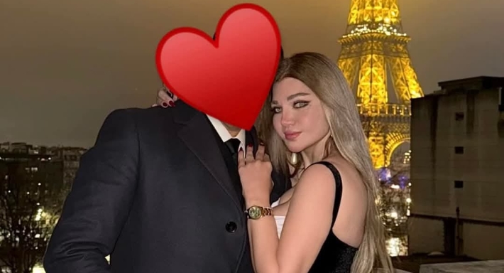 ياسمبن الخطيب وزوجها