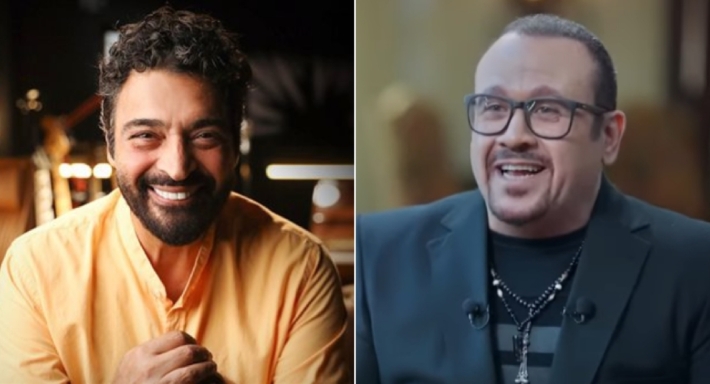 هشام عباس وحميد الشاعري