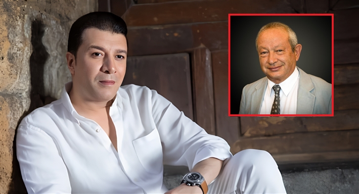 مصطفى كامل ونجيب ساويرس