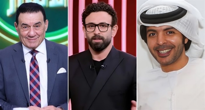 فارس عوض وإبراهيم فايق ومدحت شلبي