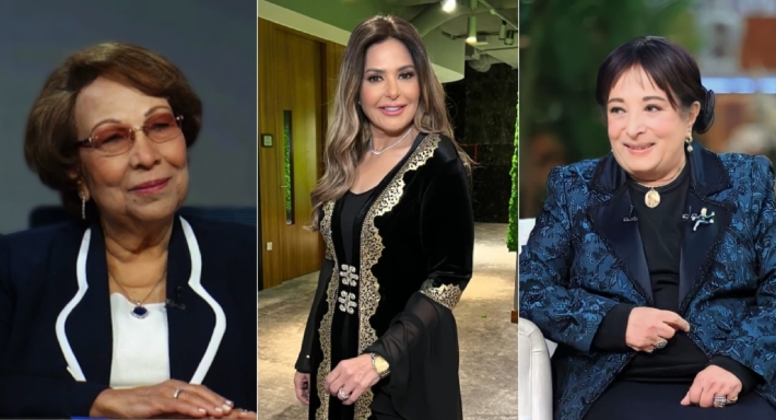 صابرين وسميرة عبد العزيز وأنعام محمد علي