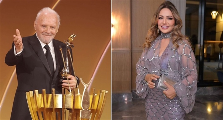 ليلى علوي وأنتوني هوبكنز