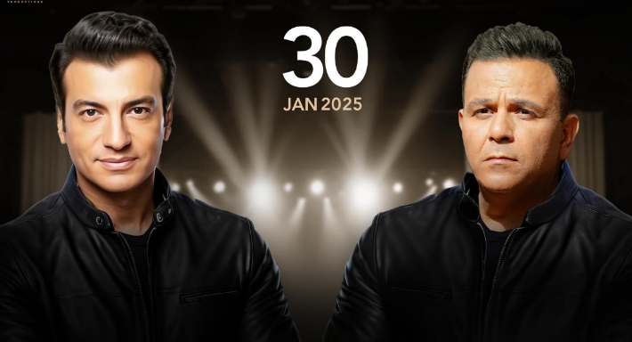 محمد فؤاد وايهاب توفيق في حفل غنائي بالكويت