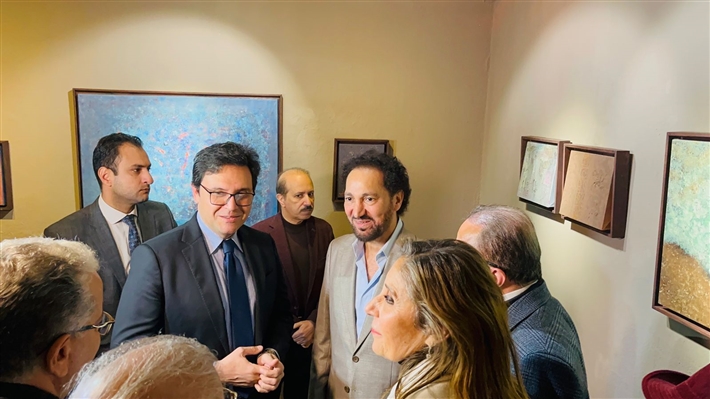 نصير شمة ووزير الثقافة المصري