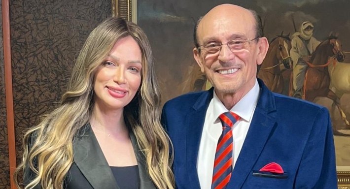 محمد صبحي وشيرين سليمان