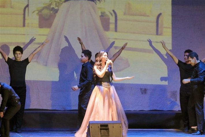 صفاء أبو السعود ونيفين رجب تحييان الحفل السنوى لقسم ذوي القدرات الخاصة بمركز الحفني