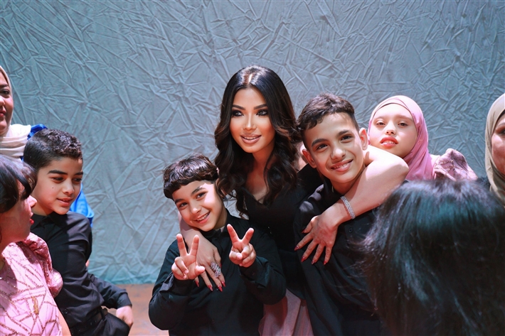 صفاء أبو السعود ونيفين رجب تحييان الحفل السنوى لقسم ذوي القدرات الخاصة بمركز الحفني