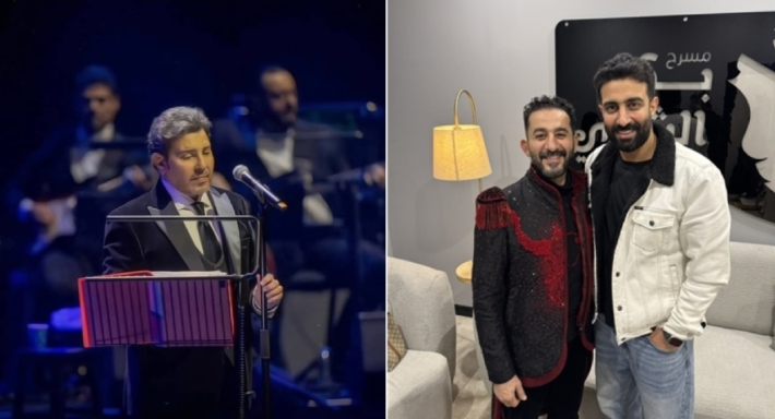 هاني شاكر وأحمد حلمي ومصطفى جاد