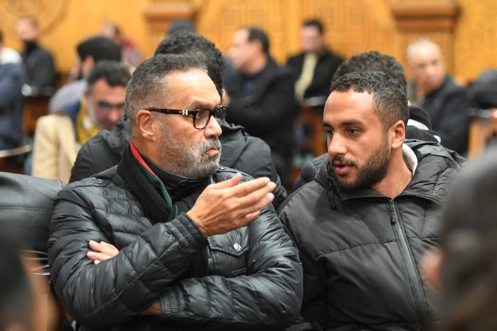 محمود الخطيب وإيمي سمير غانم ويسرا اللوزي من بينهم ... المنتج أحمد السبكي يتلقى عزاء شقيقه بحضور النجوم