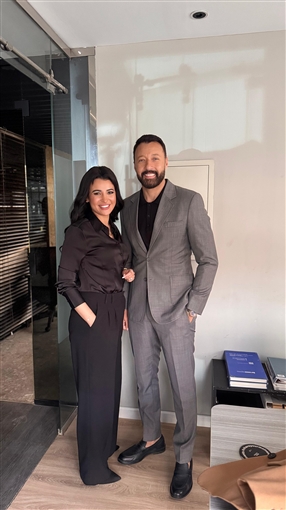 من الكواليس.. بتول الحداد تشوف جمهورها لشخصيتها في مسلسل في لحظة 