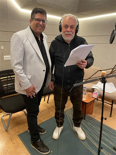 أحمد عز وتارا عماد ورشوان توفيق في أغنى رجل في العالم على راديو النيل في رمضان 2025