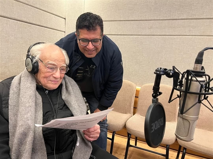 أحمد عز وتارا عماد ورشوان توفيق في أغنى رجل في العالم على راديو النيل في رمضان 2025