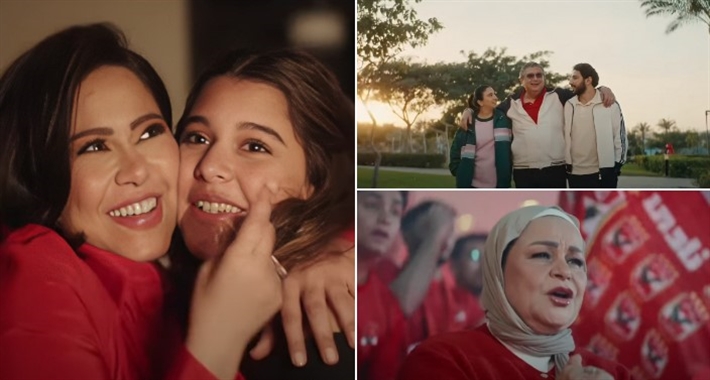 شيرين عبد الوهاب وابنتها وماجد الكدواني وأولاده ووالدة مصطفى شوبير