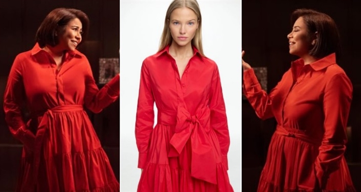 شيرين عبد الوهاب وفستانها