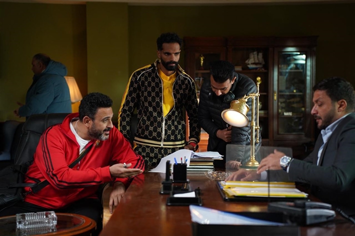 لقطة من الحلقة الخامسة من مسلسل الكابتن