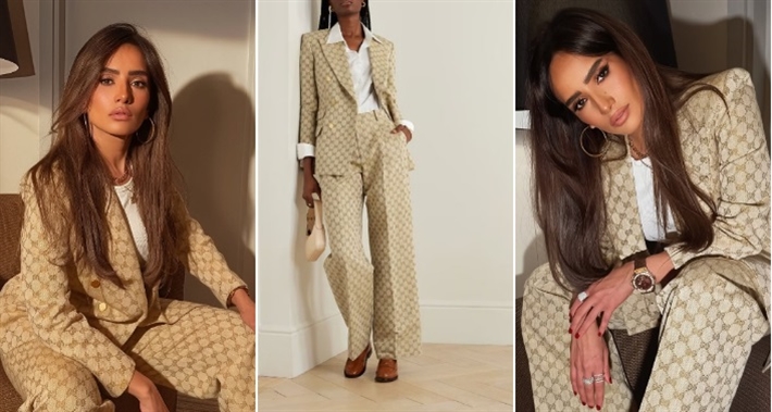 زينة وملابسها