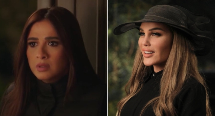 نيكول سابا وياسمين عبد العزيز