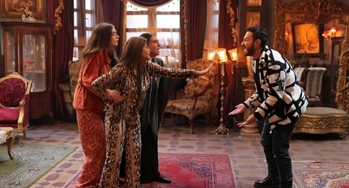 أحمد زاهر وابنته ملك