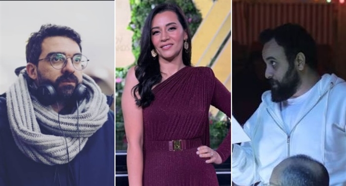 شادي عبد السلام وبتول عرفة ويحيى اسماعيل