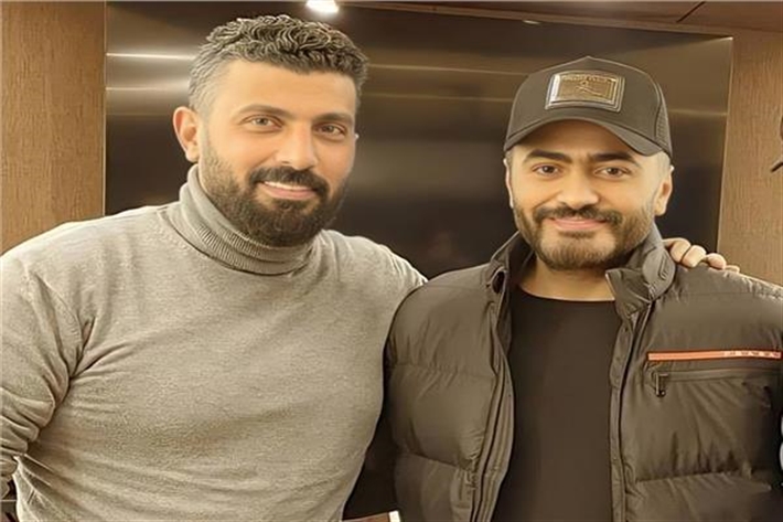 تامر حسني ومحمد سامي