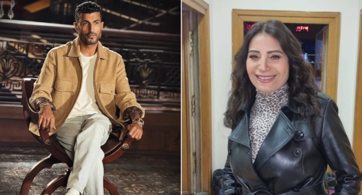 عفاف مصطفى ومحمد سامي