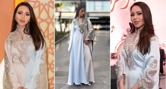 أسما إبراهيم وعباءتها