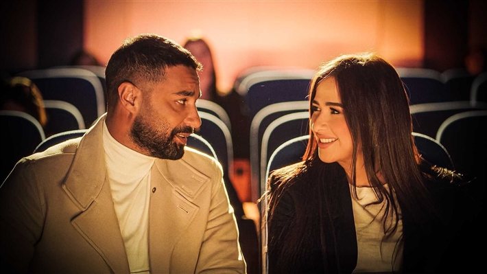 ياسمين عبد العزيز وكريم فهمي في وتقابل حبيب