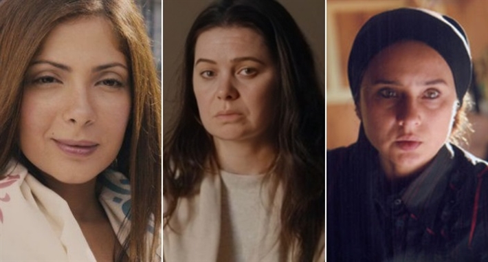 نيللي كريم ويسرا اللوزي ومنى زكي