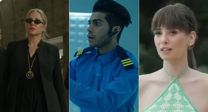 مينا مسعود وإيمان العاصي وشيرين رضا