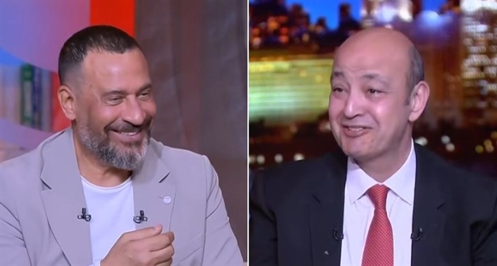 عمرو أديب وماجد المصري