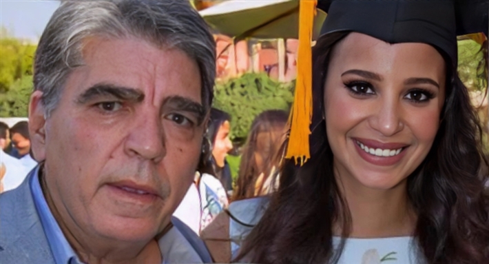 مريم الجندي ووالدها