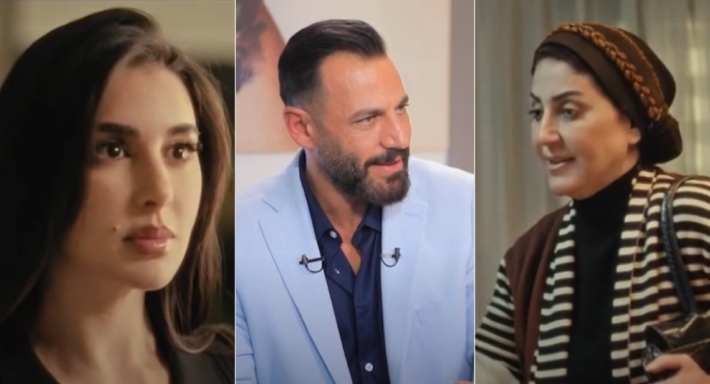 نيقولا معوض وياسمين صبري ووفاء عامر