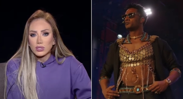 محمد رمضان وريهام سعيد