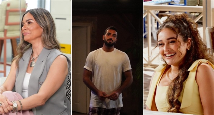 نور إيهاب ومحمد الشرنوبي ونادين