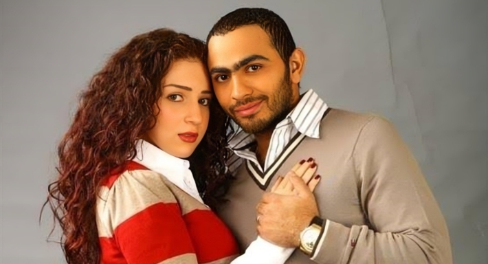 تامر حسني ومي عز الدين