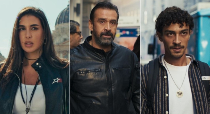 كريم عبد العزيز وياسمين صبري وأحمد غزي