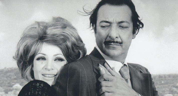 صفية العمري ورشدي أباظة