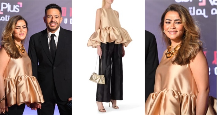 محمد حماقي وزوجته